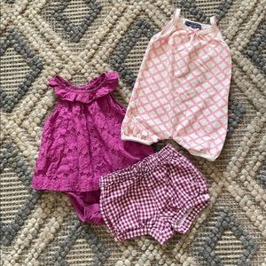 6-12M Beautiful Summer Romper Bundle